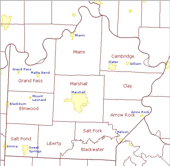 Maps Saline County Mogenweb Project